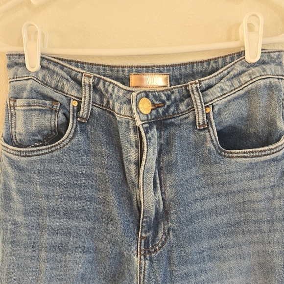 Kut from the Kloth Light Blue High Rise Jeans - Picture 1 of 7